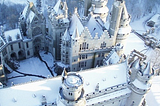 Snow Castle, Pierrefonds, France