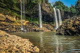 The Magnificent Height of Natures Beauty. ‘Water Falls’