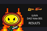 iLAVA DAO Vote 001 Results Are Here! 🚩🚩🚩