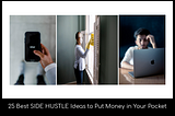 side hustle ideas (unsplash images)