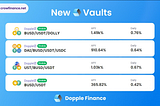 New Stable Vaults from Dopple.Finance!