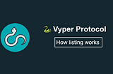 Listing a New Token on Vyper: Easier Than Ever Before!