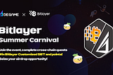 Master Cross-Chain Experiences and Reap Multiple Rewards: Bitlayer & DeGame Carnival Brings Endless…