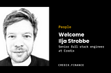 Meet Ilja Strobbe, Credix’s
Senior full stack engineer