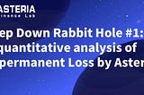 Deep Down Rabbit Hole #1: A Quantitative Analysis of Impermanent Loss by Asteria