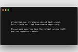 Gitlab SSH key permission denied!