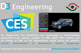 StradVision and D3 Engineering Showcase a Market-leading Automotive Front Camera Solution at CES…