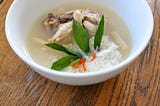 Cambodian Chicken Lime Soup