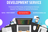 Professional Web Design and Development Services: