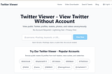 Twitter Viewer Without Login (2026 Guide): How to Use Twitter Search Without an Account