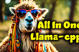 Llama.cpp one man band
