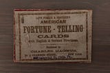 Fortune Telling Cards by Charles Magnus ca 1876