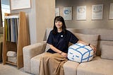 眠豆腐台北店店長 Joyce 分享使用 UniFi 經驗。圖／ 數位時代