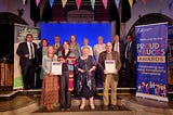 High Wycombe Community Board celebrate the final Proud of Bucks Awards ceremony of the year