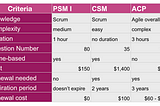 Scrum Master Certification — What Provider To Choose?