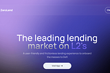 ZeroLend: Decentralised Lending on the Blockchain