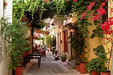 Side Street, Isle of Crete, Greece
