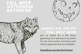 Full Moon Sisterhood Gatherings