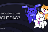 Why Should You Care About DAO?