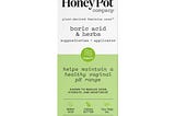 Honey Pot Boric Acid & Herbs Suppositories Review