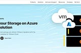 Pure Storage推出業界第一套專為Azure VMware Solution設計之雲端區塊式儲存 Pure Cloud Block Store