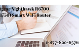 Netgear Nighthawk R6700 (AC1750) Smart WiFi Router