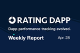 RatingDapp Weekly Report (Apr. 28)