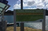 Today we took a ferry to Tiritiri Matangi Island, a wildlife sanctuary.