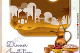 Ramadan Iftar Dinner Invitation
