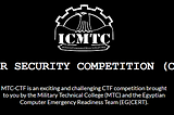 ICMTC CTF 2023 — International Competition of the Military Technical College
