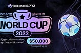 bookmaker.XYZ World Cup 2022 —  $50,000 Betting Competition