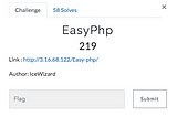 b00t2root ’19 CTF writeup [web 219]EasyPhp