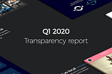 PARROT9 transparency report | Q1 2020