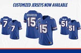 Florida Gators custom NIL jerseys now available