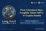 First Literature Non-Fungible Token (NFT) in Crypto Assets