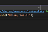 Global Using Directive in C# 10 with net 6.0