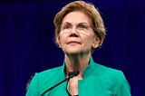 August 23, 2019: Presidential candidate Elizabeth Warren speaking at the Democratic National Convention in San Francisco