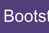 A short summary of Bootstrap
