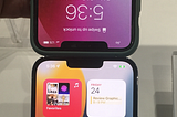 Reduced Notch on iPhone 13 compared to iPhone 11