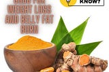 Turmeric for weight loss