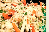 Namasu Rice Salad with Pickled Daikon Radish and Carrots — Rice Salad