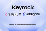Keyrock Issues Onchain Corporate Bond via Sygnum and Obligate as Debt Tokenization Grows