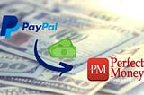 how can i send money from my paypal account to my perfect money account?