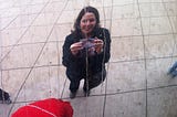 A selfie of author taken in the mirrorized “Bean” monument in Chicago