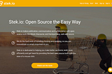Stek.io: open source the easy way