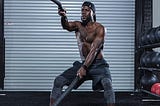 Kevin Hart Exercising