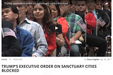 Sanctuary cities blocks executive order