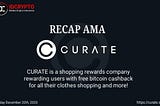 RECAP AMA IDCRYPTO X CURATE