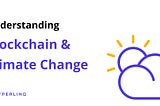 Blockchain and Climate Change