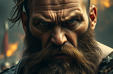 Close up of a giant warrior — This Keyword Strategy Makes Me $1K per month